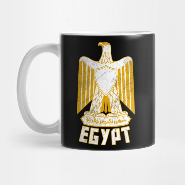 Egypt // Vintage Faded Style Flag Design by DankFutura